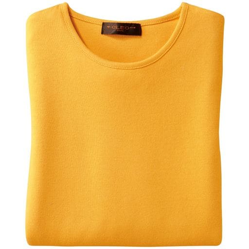【レディース】 綿100% 七分袖Tシャツ 