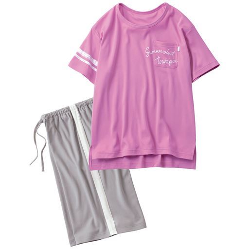 サラッと爽やか スポーティ ルームウェア 吸汗速乾 ファッション通販ならセシール Cecile