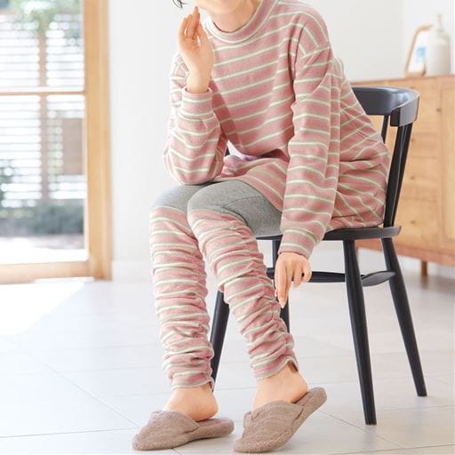 50%OFF【レディース】 レッグウォーマーつけてるみたいなあったかパジャマ - セシール 