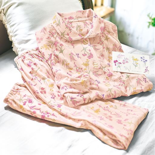 ★今だけお値下げ★ 新品　綿100 トップバリュー　ふんわり柔らかネルパジャマ ☆今だけお値下げ☆ 新品 綿100 トップバリュー ふんわり柔らか