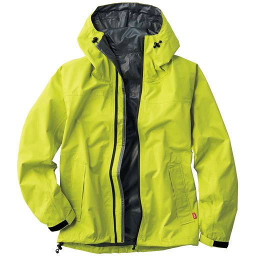 【メンズ】 アウトドア・登山・トレッキングもOK!防水・透湿で蒸れにくい!ストレッチシールドレインジャケット 7570 - セシール ■カラー:ライム レッド ブラック グレー系 ■サイズ:L,LL,3L,4L,S,M