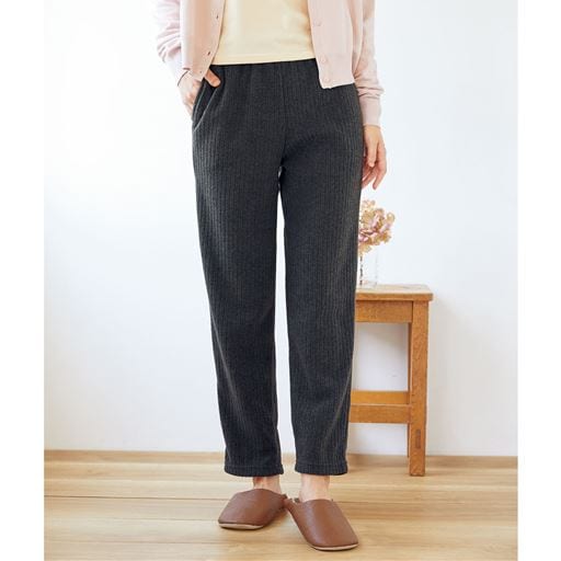 【レディース】 軽くてあったかフリースルームパンツ - セシール 