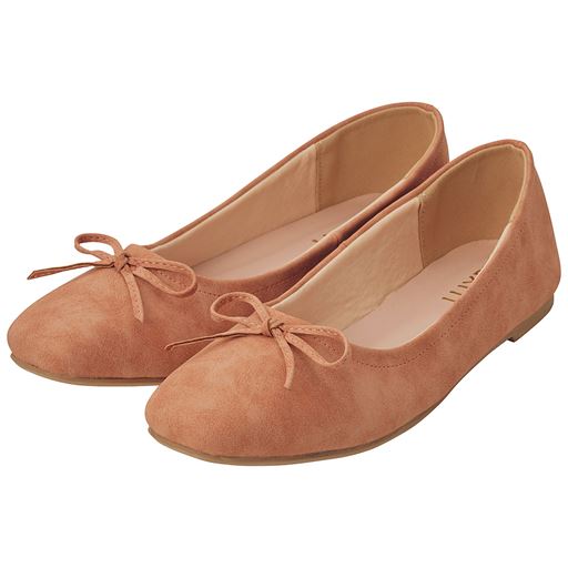 やわらかバレエパンプス/足に優しくフィット(スクエアトゥ