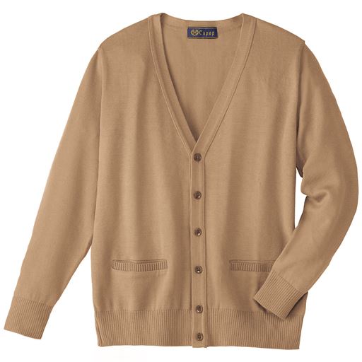 50%OFF日本製ウールカーディガン(スクール・制服) - セシール ■カラー：ベージュ ■サイズ：S