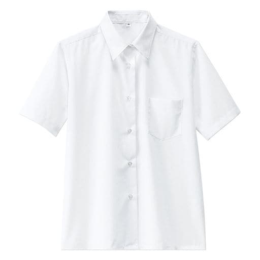 形態安定 半袖シャツ(スクール・制服)(ガールズ) | ホワイト