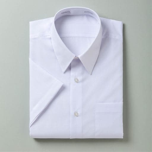 半袖スクールシャツ(男児) - セシール ■カラー：ホワイト ■サイズ：150,175