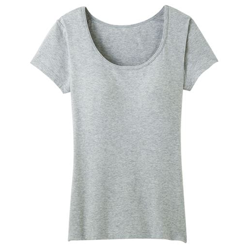 カップ付きフレンチ袖(立体カップで胸すっきり綺麗) | グレーモク
