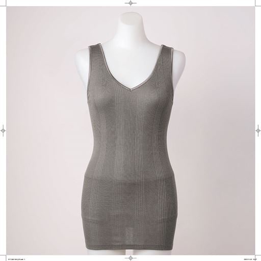50%OFF【レディース】 シルクブレンドリブインナー 