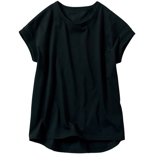 キレイが続くTシャツ(綿100%) | ブラック