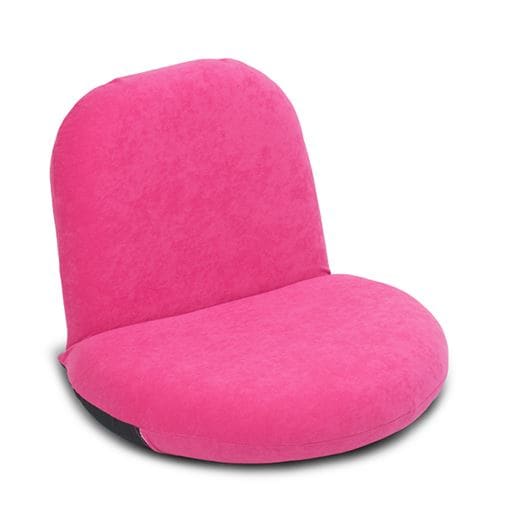 コンパクト座椅子(ポップチェア) ■カラー：ピンク グリーン オレンジ ブラウンの商品画像