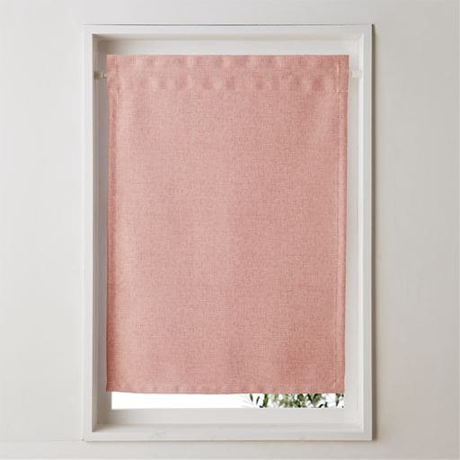 サイズが選べる小窓用目隠しカーテン(防炎1級遮光) | ピンク