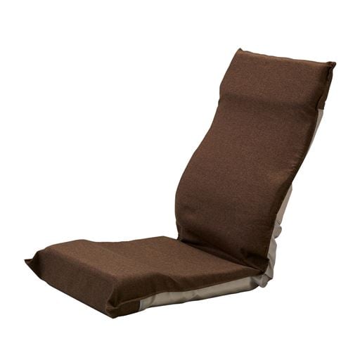 ハイバック座椅子 - セシール ■カラー：ブラウン