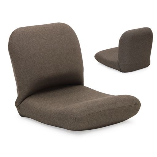 【産学連携】背中を支える美姿勢座椅子 - セシール ■カラー：ブラウン ■サイズ：A(スタンダード),B(回転式)