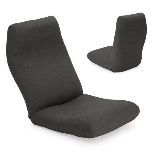 ＜セシール＞【産学連携】ヘッドレスト付きハイバック座椅子2 - セシール ■カラー：グレー