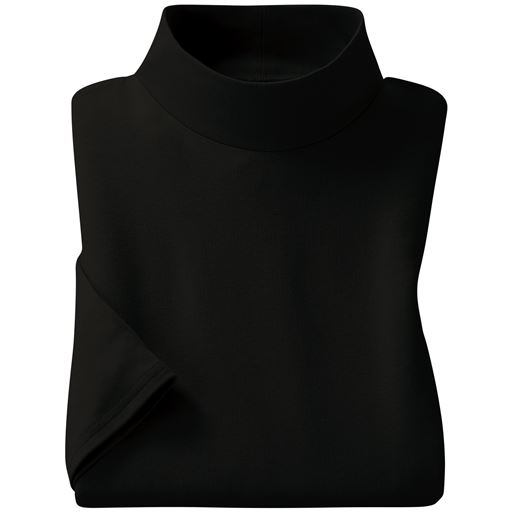 【レディース】 綿100%汗染み防止加工Tシャツ ■カラー：ブラック ■サイズ：M,L