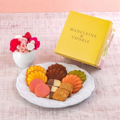 【母の日】ミニプリザ&銀座コージーコーナー「焼き菓子」セット - セシール