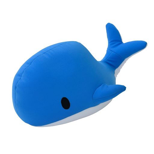2WAYピロークッション - セシール ■カラー：ブルー(クジラ) ミズタマ(抱き枕) ブラックB(サッカーボール)