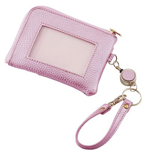 のびーる小銭入れ付きパスケース セシール Cecile