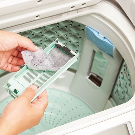 縦型洗濯機用フィルター - セシール ■サイズ：A(40枚)