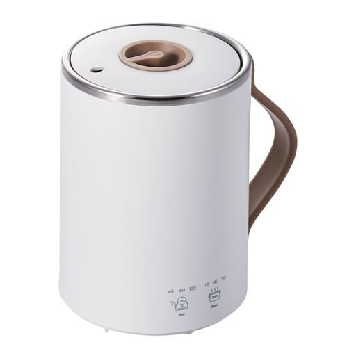 1500円OFF！ 30%OFFマグカップ型電気なべCOOK MUG350mL - セシール ■カラー：ホワイト