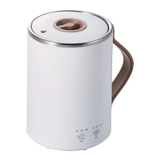 1500円OFF！＜セシール＞ 30%OFFマグカップ型電気なべCOOK MUG350mL ■カラー：ピンク