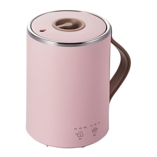 1500円OFF！ 30%OFFマグカップ型電気なべCOOK MUG350mL ■カラー：ピンク