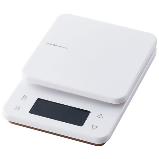 カロリー計測機能付きキッチンスケール HCS-KSA02 - セシール ■カラー：ホワイト