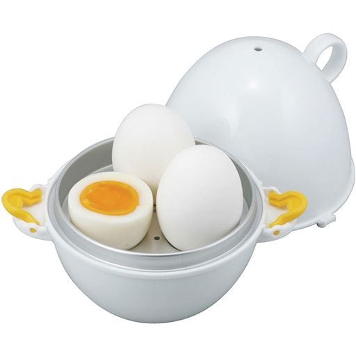 レンジでらくチン!ゆでたまご3個用 - セシール レンジでらくチン!ゆでたまご3個用 - セシール