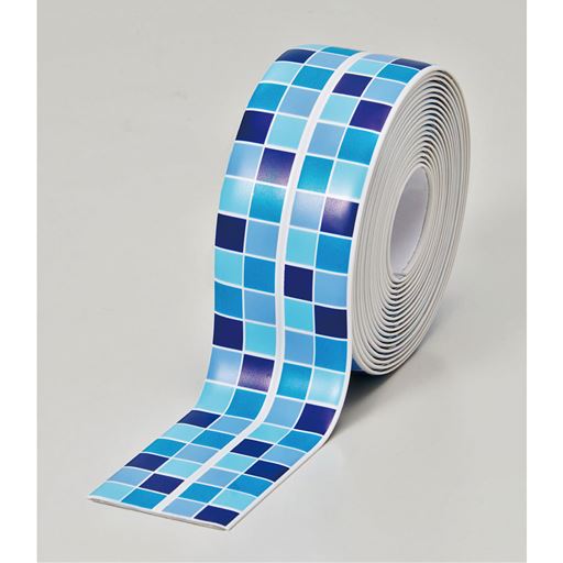 ＜セシール＞ 貼り直し簡単水漏れテープ ■カラー：ブルー系 ■サイズ：2個組