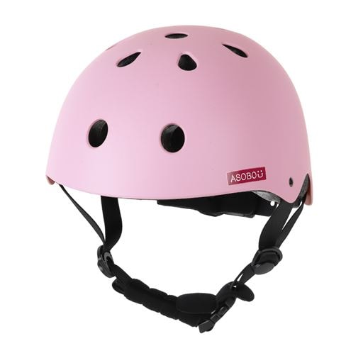 ASOBOUキッズヘルメット(自転車用) ■カラー：C(ラベンダーミルク)の画像