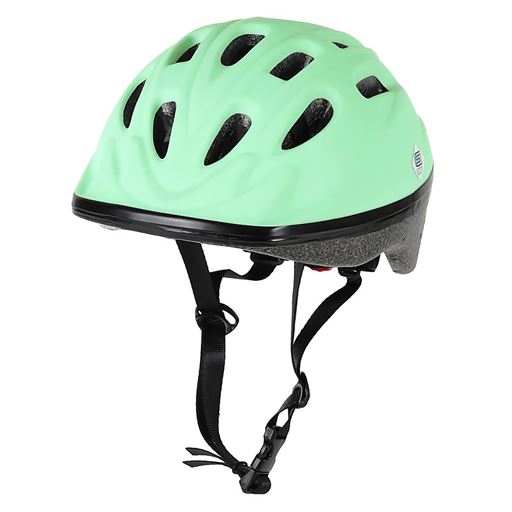 キッズヘルメット Mサイズ(自転車) - セシール ■カラー：ミントグリーンの大画像