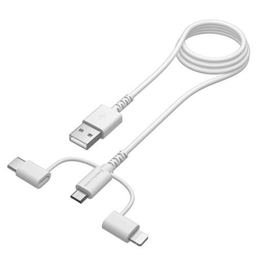 ť֥/AH142LSCW2 3in1ѴUSB֥1.2m -  顼ۥ磻