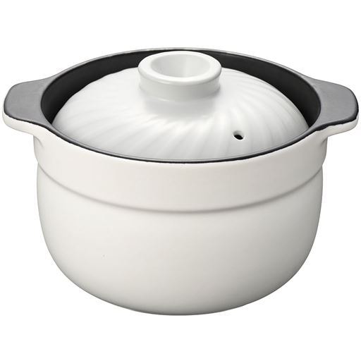 電子レンジで炊飯土鍋(2合炊き) - セシール