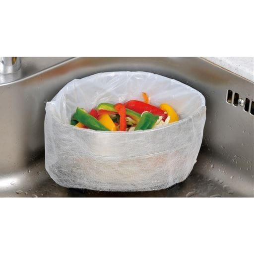 ポリ袋一体型水切りゴミ袋(100枚) - セシール