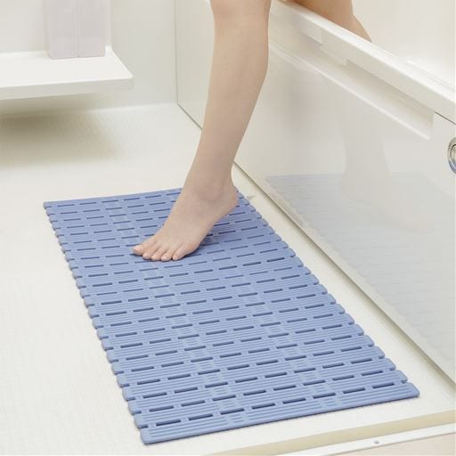 小さくたためるお風呂のスノコ - セシール ■カラー:ブルー 小さくたためるお風呂のスノコ - セシール ■カラー:ブルー