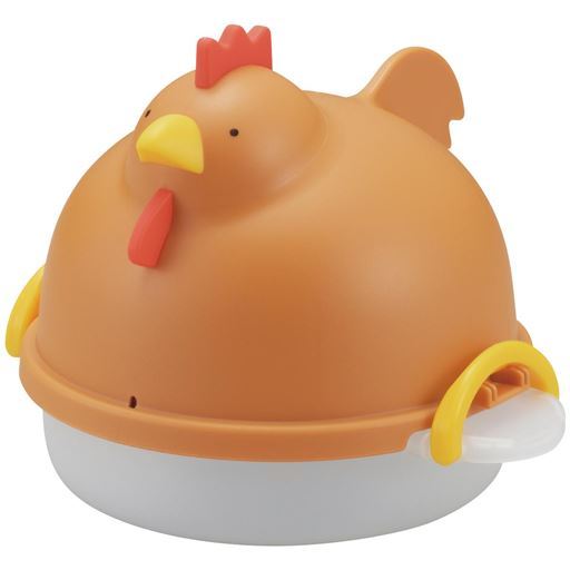 レンジでらくチン!ゆでたまご ■カラー:B(にわとり茶) レンジでらくチン!ゆでたまご ■カラー:B(にわとり茶)