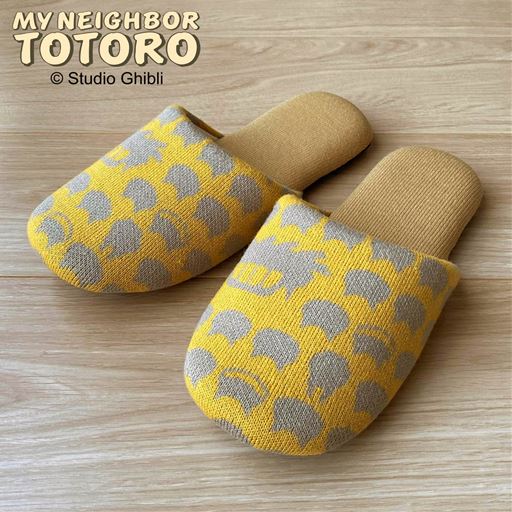 【レディース】 〈となりのトトロ〉ニットスリッパ 
