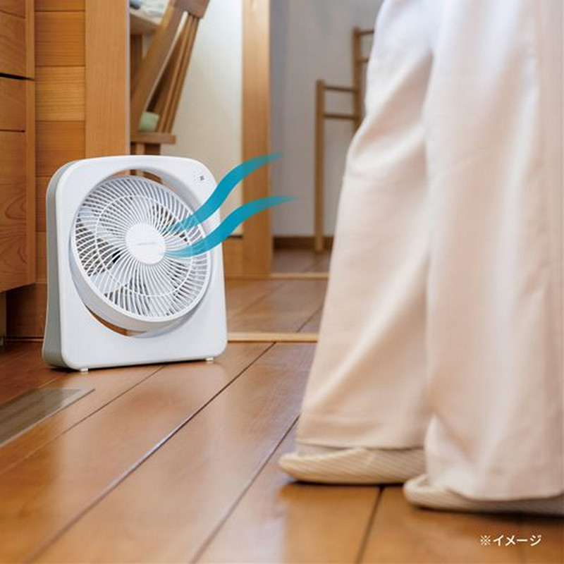 風を通したいところに　2電源式スリムファン