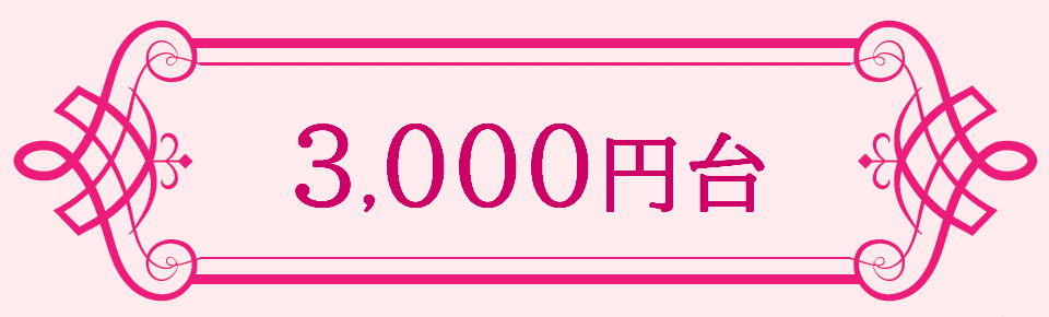 3,000円台