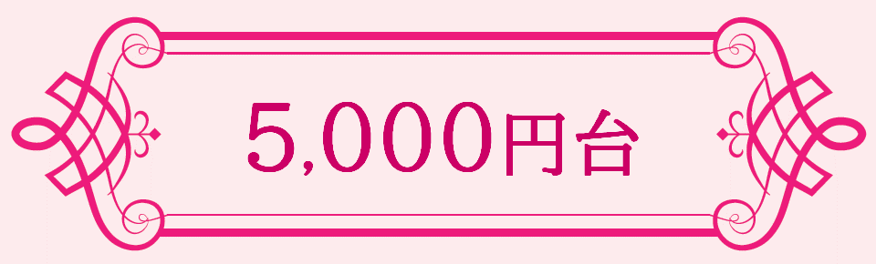 5,000円台