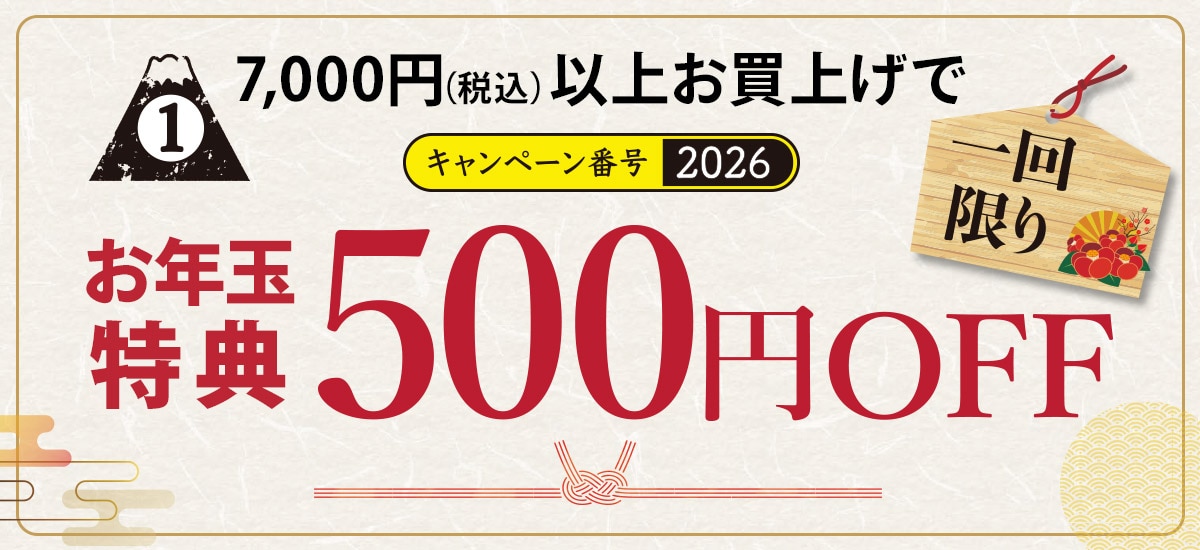 500円OFF