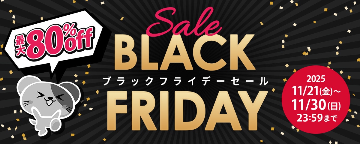 ブラックフライデーセール"