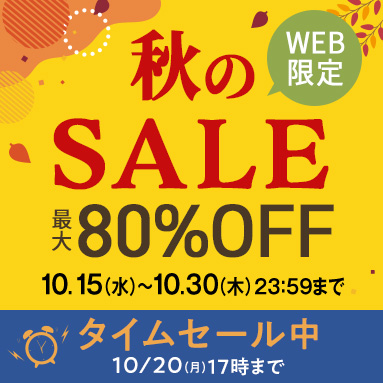 WEB限定SALE