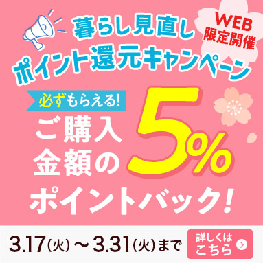 暮らし見直しポイント還元キャンペーン