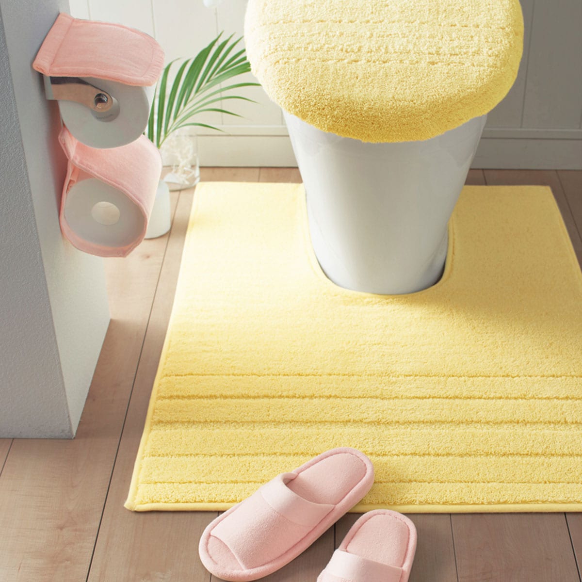 単品販売 スリッパ トイレペーパーホルダーカバー セシール Cecile