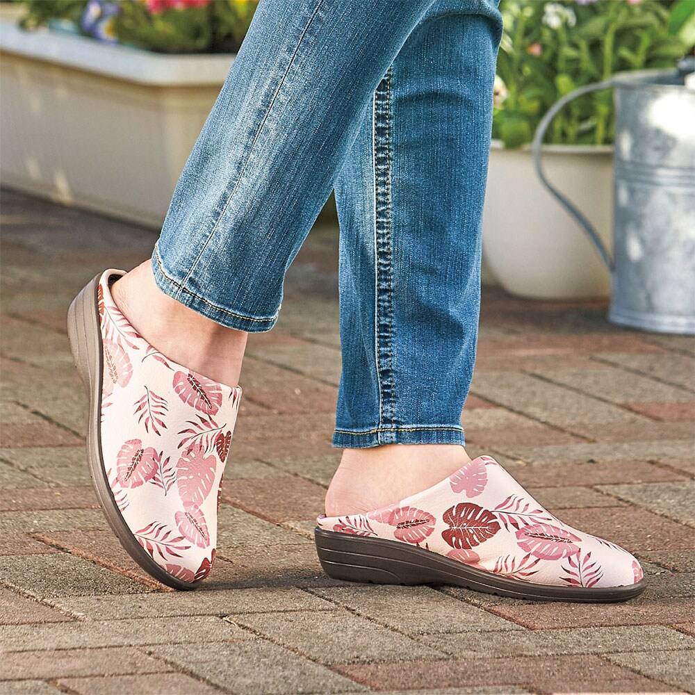 パンジー ガーデニングサンダル6980 セシール Cecile