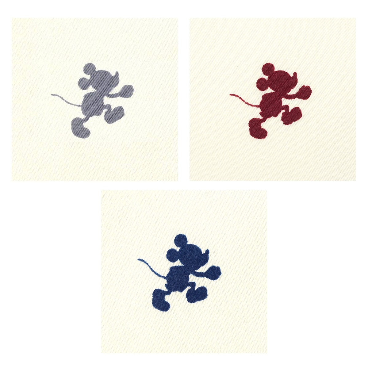 シルエットdeミッキーボックスシーツ ディズニー セシール Cecile