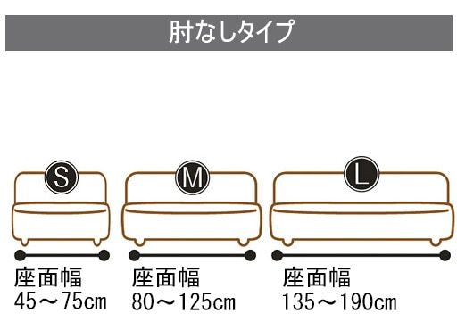 肘なしタイプ