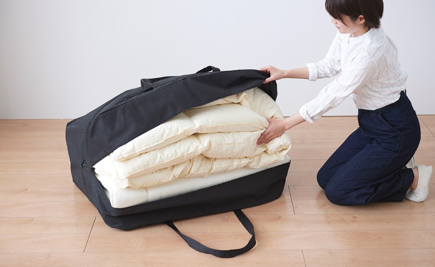 ガサッと収納袋 セシール Cecile