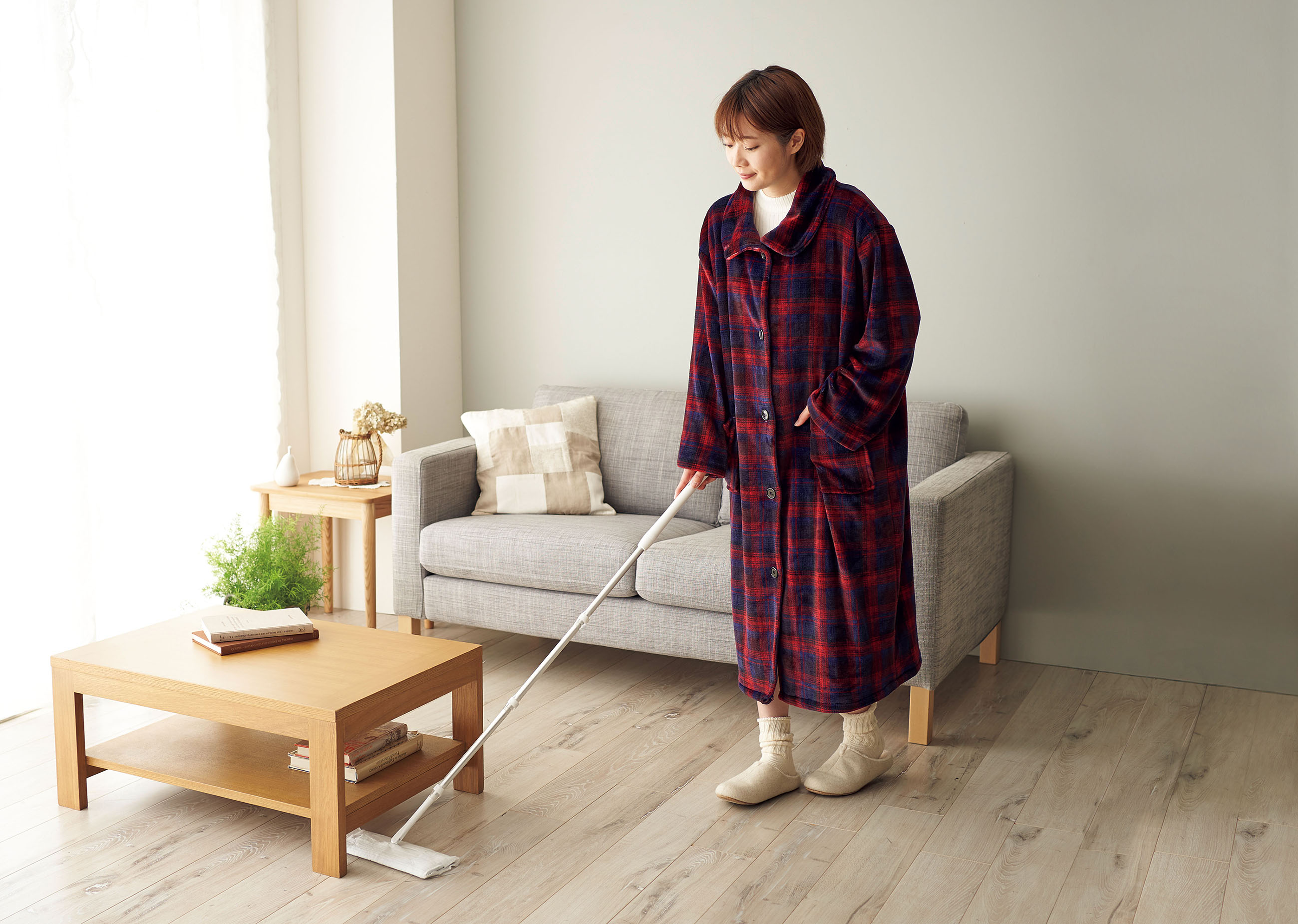 電気発熱着る毛布 セシール Cecile